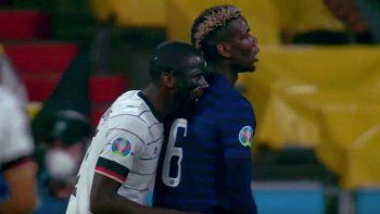 Rudiger Pogba mordida Eurocopa