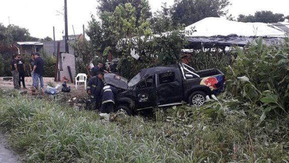 Miembros de Damas Gratis protagonizaron un vuelco