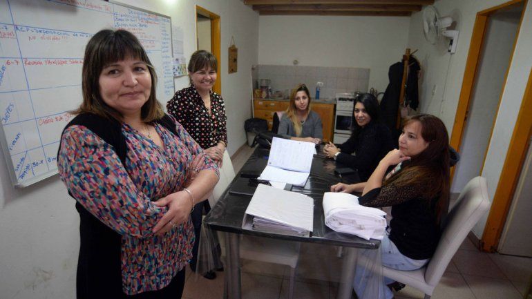 Las responsables de fundación SENO