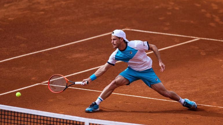 Nueva caída de Diego Schwartzman: ya son 12 en lo que va de la temporada, con apenas cinco victorias. 