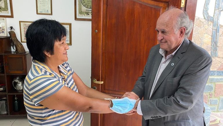 Parrilli visitó a Milagro Sala en Jujuy, tras las críticas al Presidente