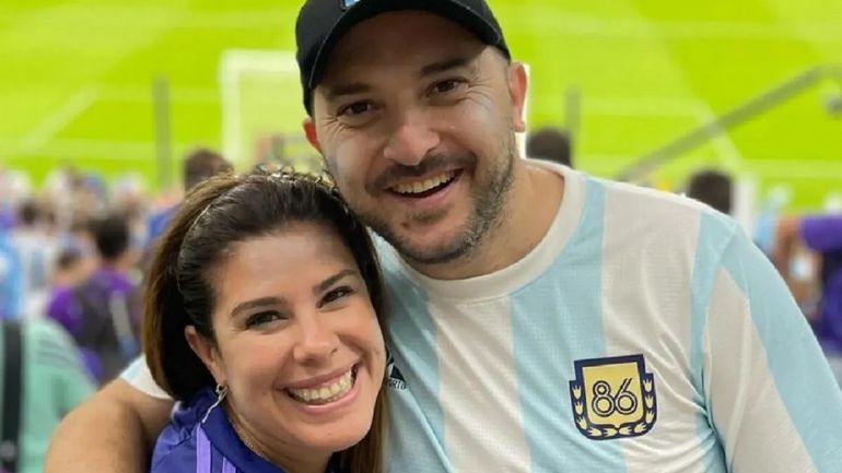 Diego Brancatelli y su esposa Diego Brancatelli y su esposa