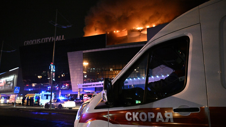 Ataque terrorista en un teatro de Moscú: al menos 40 muertos y un centenar de heridos