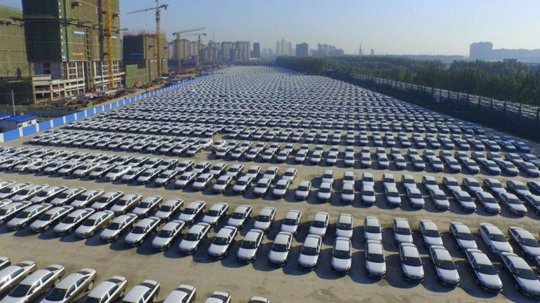 Un cementerio de casi 300 mil autos en EE.UU.