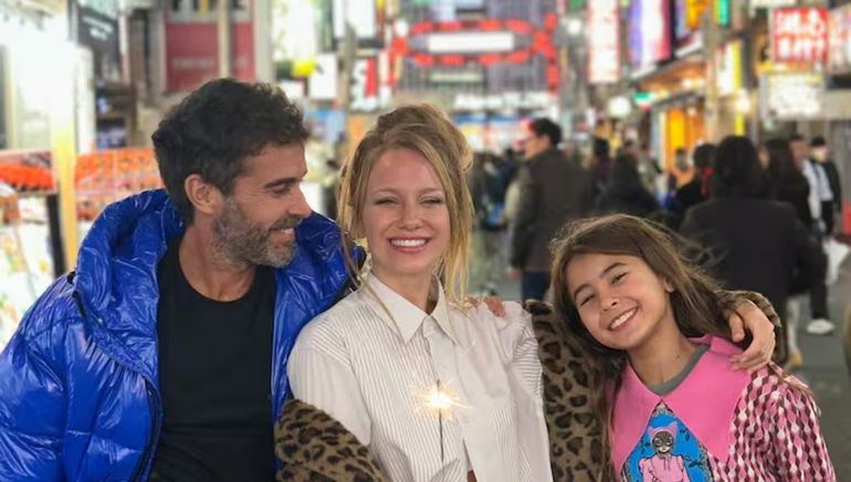 Nicolás Cabré, Rocío Pardo y Rufina Nicolás Cabré, Rocío Pardo y Rufina