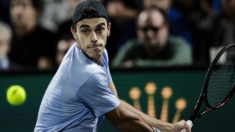 Francisco Cerúndolo venía de ganarle ayer a Casper Ruud.