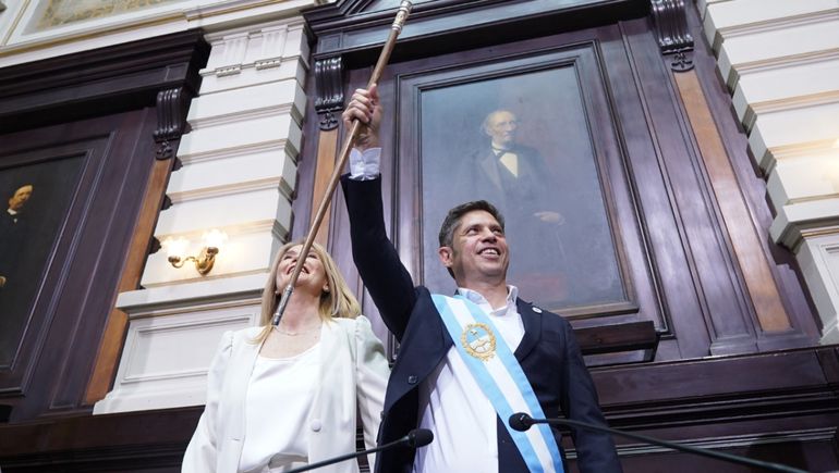 Axel Kicillof ponderó su gestión al frente de la provincia de Buenos Aires en el cruce respecto al Pacto de Mayo. Axel Kicillof ponderó su gestión al frente de la provincia de Buenos Aires en el cruce respecto al Pacto de Mayo.