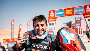 Santiago Rostan corre su tercer Rally Dakar. Santiago Rostan corre su tercer Rally Dakar.