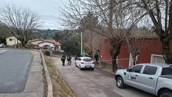 Lugar donde encontraron el cuerpo de la mujer, en La Falda, Córdoba. Lugar donde encontraron el cuerpo de la mujer, en La Falda, Córdoba.