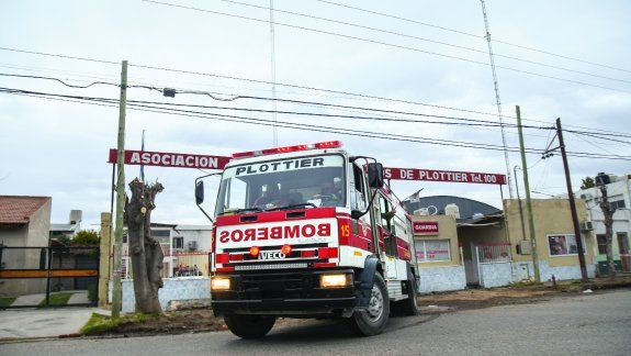 El Covid-19 diezmó la capacidad del cuartel de voluntarios de Plottier.