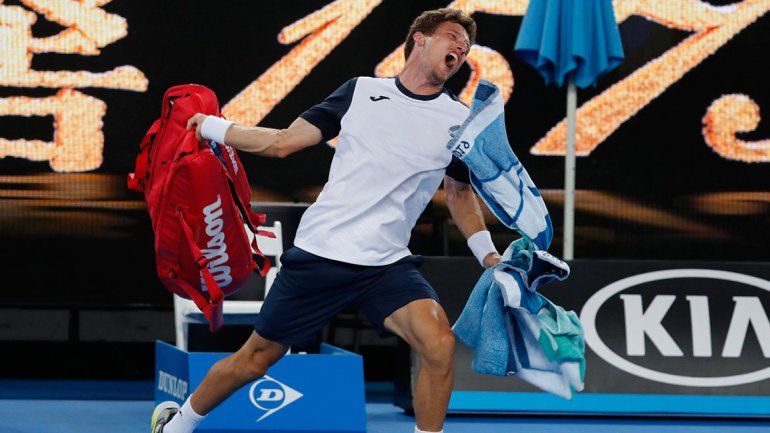 El escándalo de un tenista español al ser eliminado del Abierto de Australia