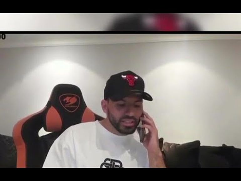 Gianinna Maradona acompañó al Kun Agüero a trabajar en Punta del Este.