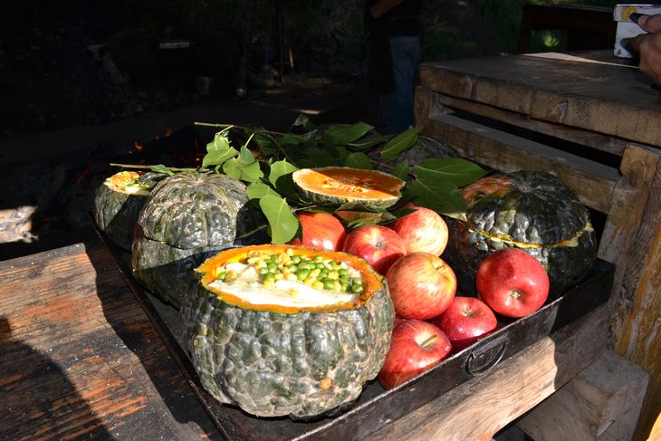 En la colonia se produce y se muestra al turismo. En la colonia se produce y se muestra al turismo.