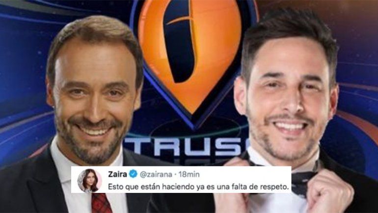 La encuesta de Intrusos sobre la separación de Zaira Nara y Diego Forlán, que hizo enojar a la modelo