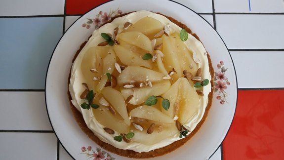 Cocinar en Casa capítulo 3: Juliana Espinoza y una tarta de peras especiada