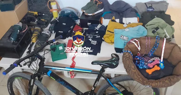 Los allanamientos realizados sobre la calle Lugones