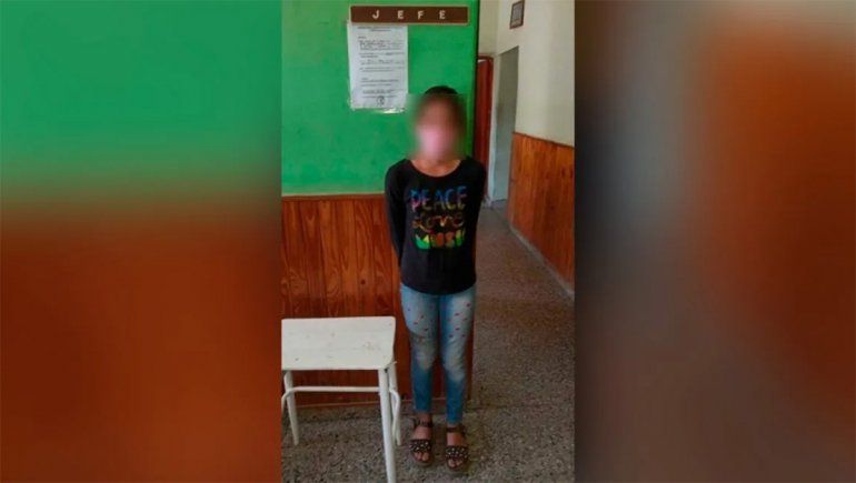 Indignación nacional: una nena de 10 años fue detenida ¡por no usar barbijo!
