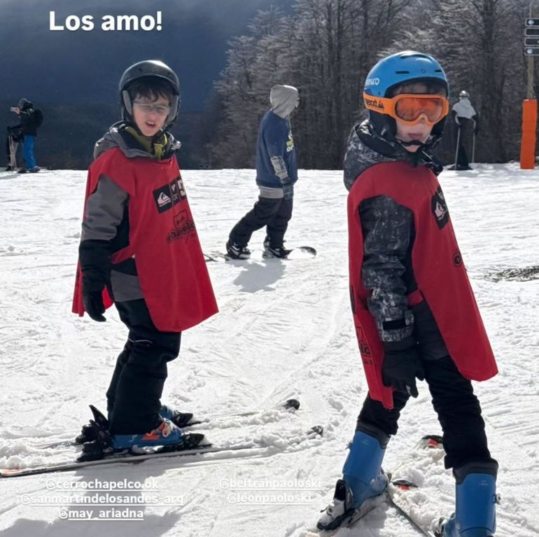 Las vacaciones de Germán Paoloski y su familia Las vacaciones de Germán Paoloski y su familia
