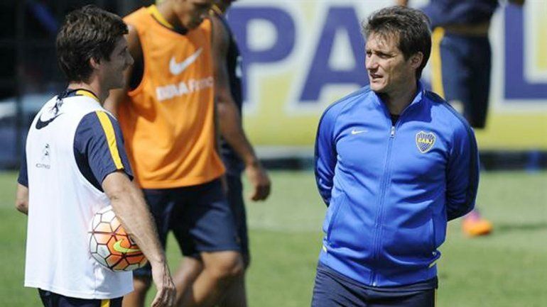 Schelotto se saca presión.