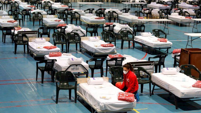 En España bajó el número diario de fallecidos