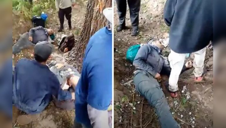 Un rayo golpeó a trabajadores rurales en Mendoza: hubo cinco heridos