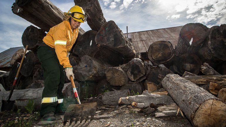 La pasión de Andrea, una brigadista que de chica soñaba ser guardaparque
