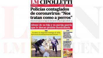 mira la edicion impresa de lm cipolletti