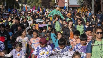 San Martín de los Andes festejó este jueves 128 años desde su fundación. San Martín de los Andes festejó este jueves 128 años desde su fundación.