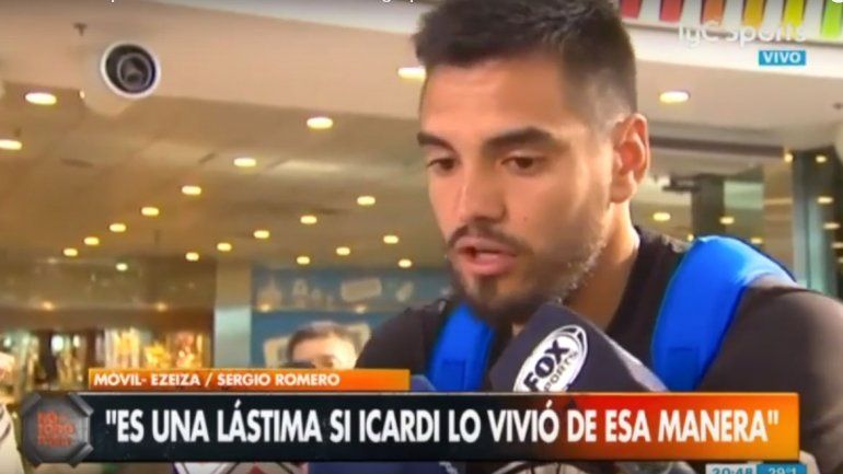 Se terminó la calma en la selección: Romero cruzó feo a Icardi