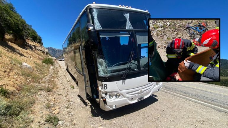 Murió una ciclista inglesa atropellada por un colectivo y su compañero está grave