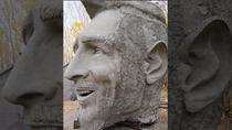 La estatua de Messi se sumará a los atractivos de la Cutral Co. La estatua de Messi se sumará a los atractivos de la Cutral Co.