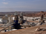 Planta de producción de cal en San Juan: epicentro nacional que abastece el 99% de la demanda minera argentina. Foto: Calidra