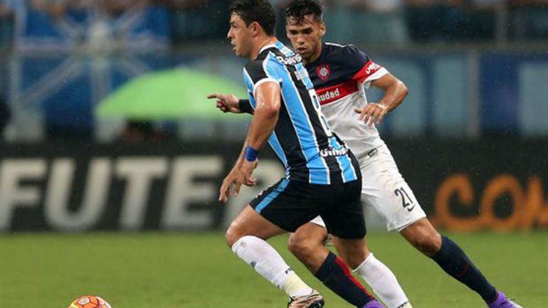 San Lorenzo empató con Gremio en Porto Alegre