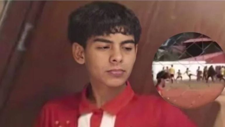 Luto en el fútbol: murió un joven de 15 años, había recibido una patada por la espalda en pleno partido