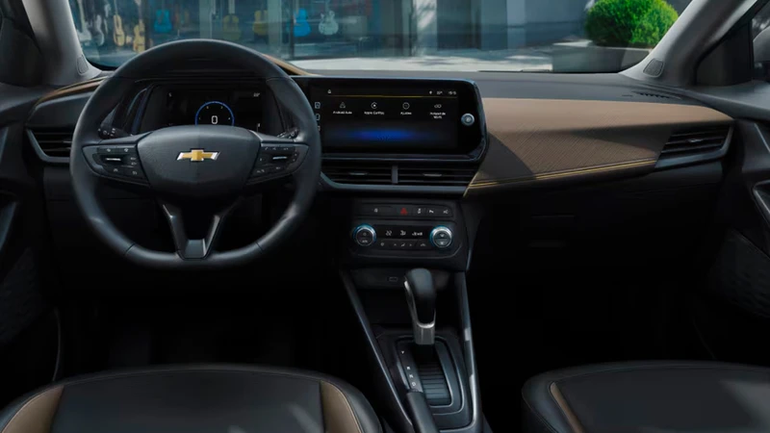 Así luce el interior de Chevrolet Tracker en Argentina. Así luce el interior de Chevrolet Tracker en Argentina.