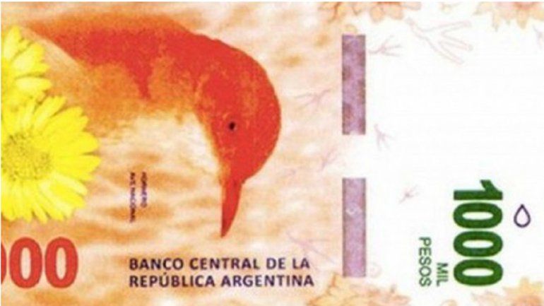 El Gobierno apura el lanzamiento del billete de $1000