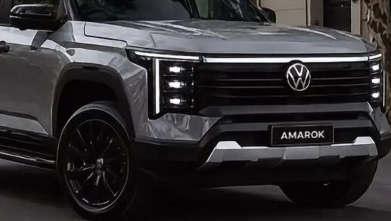 La nueva Volkswagen Amarok podría tener su versión SUV. Instagram @new.carbrasil.