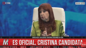 Cristina Kirchner confirmó su candidatura y criticó el desdoblamiento electoral en Buenos Aires