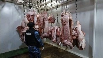 Comercios ofrecían 1800 kilos de carne en mal estado