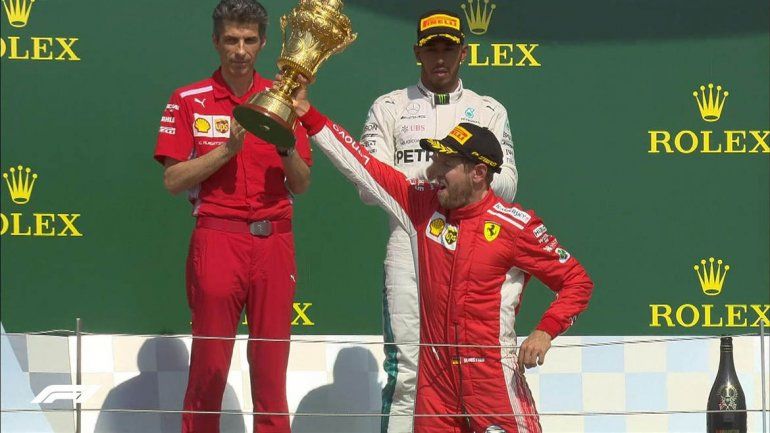 Vettel se quedó con el Gran Premio de Bretaña de Fórmula Uno