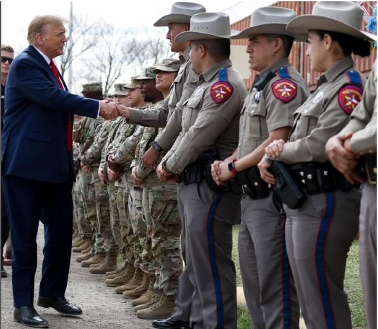 Donald Trump quiere fortalecer los controles en la frontera sur de Estados Unidos. Donald Trump quiere fortalecer los controles en la frontera sur de Estados Unidos.