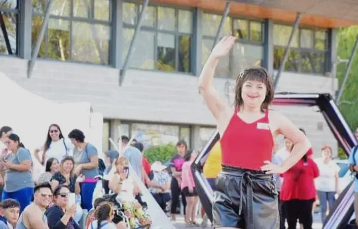 Desfile inclusivo. Desfile inclusivo.