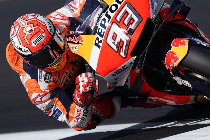 Marc Márquez consiguió una nueva pole position en el Moto GP