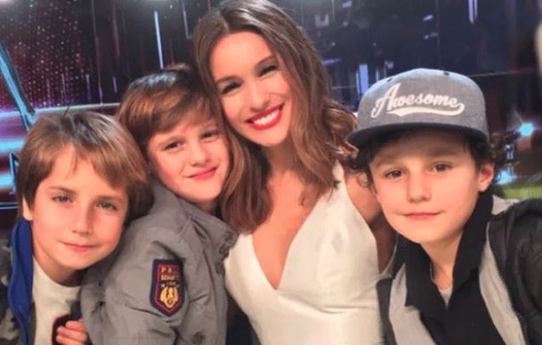 El reto que le pegó Pampita a sus hijos por su vestimenta