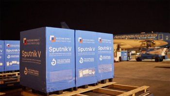 sputnik: llego al pais el principio activo para producir 800 mil dosis sputnik: llego al pais el principio activo para producir 800 mil dosis