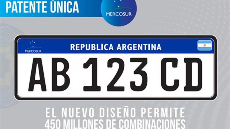 La norma que dispuso la implementación de la nueva patente en el país se promulgó el 14 de octubre de 2015