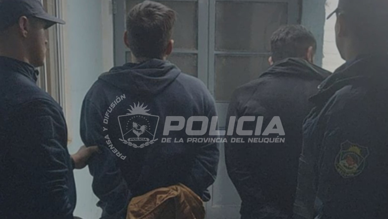 Fueron detenidos por tener una tumbera tras una persecución en Neuquén
