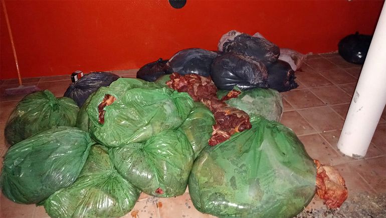 Decomisaron 1200 kilos de carne ilegal que era transportada a Cipolletti