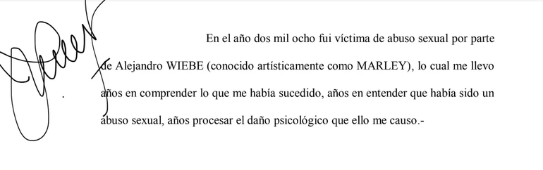 Marley suma otra denuncia por abuso sexual y está cada vez más complicado. Marley suma otra denuncia por abuso sexual y está cada vez más complicado.