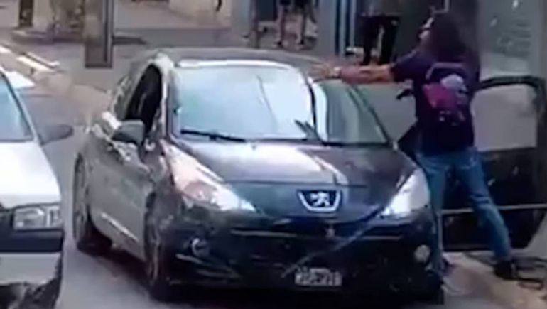 El violento episodio ocurrió el martes por la tarde en Zarate. El violento episodio ocurrió el martes por la tarde en Zarate.